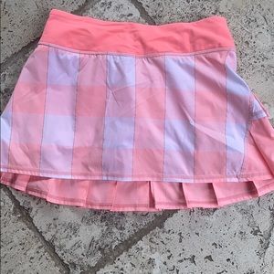 lululemon athletica Other - Lululemon Pink gingham tennis skirt. Size 4 reg lululemon athletica Other - Lululemon Pink gingham tennis skirt. Size 4 reg